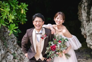 ilare wedding_ドローンフォト☆ビーチ＆グリーン