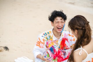 ilare wedding_ドローンフォト☆ビーチ＆グリーン