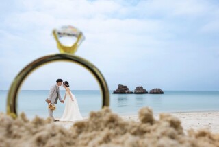 ilare wedding_ビーチphoto in北谷