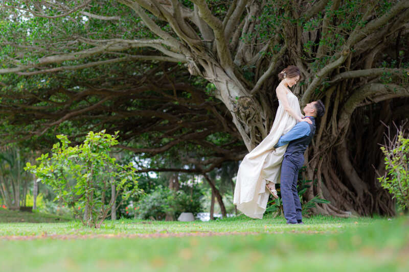 【2ロケーションフォト】お好きなロケーション2か所フォトプラン☆ビーチ&グリーン☆衣裳+ヘアメイク+100カット保障!