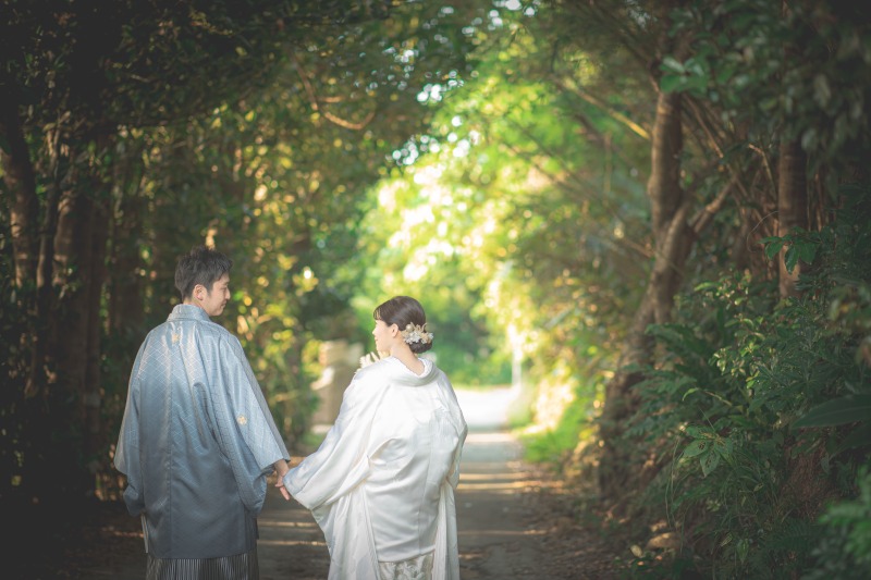 【白無垢ロケーションフォト】和装でロケーション☆新郎新婦和装一式+ヘアメイク着付け+50カット保障!