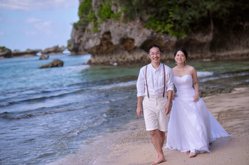 【超早割2025年撮影】☆ウォーターイン☆ビーチフォトキャンペーン☆衣裳+ヘアメイク+100カット保障!