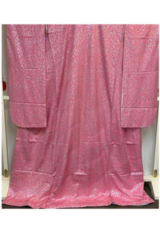 掛下花柄ピンク