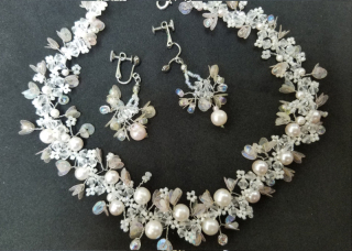 ネックレス＆イヤリングセット