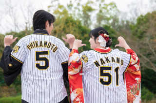 推し活な結婚式の前撮りになりました