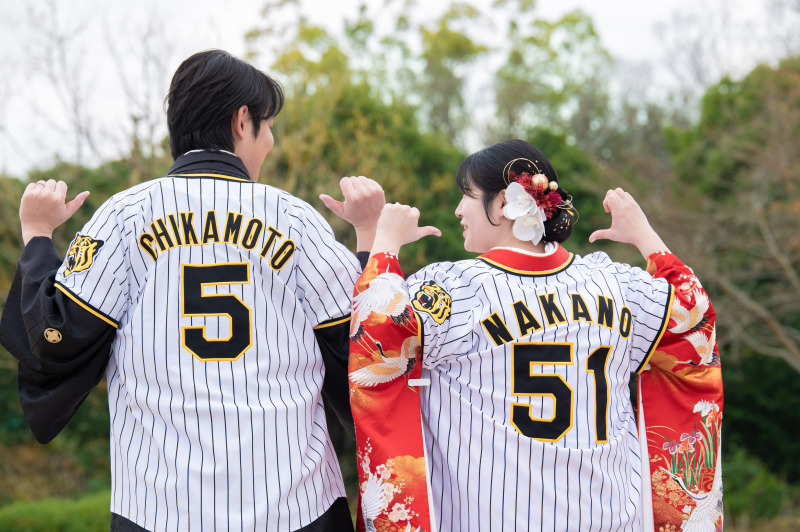 推し活な結婚式の前撮りになりました