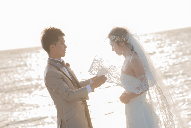 ベールやブーケなども無料レンタルご用意ございます