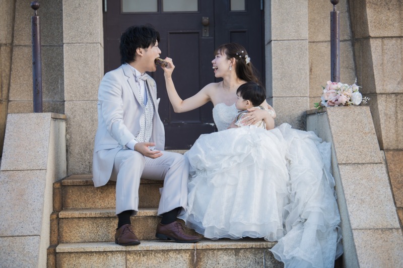 リクエストでドーナツ食べさせ合いっこシーン撮影