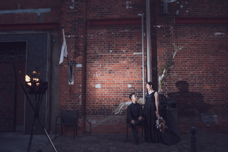 赤煉瓦ミュージアムでは映画のような撮影を