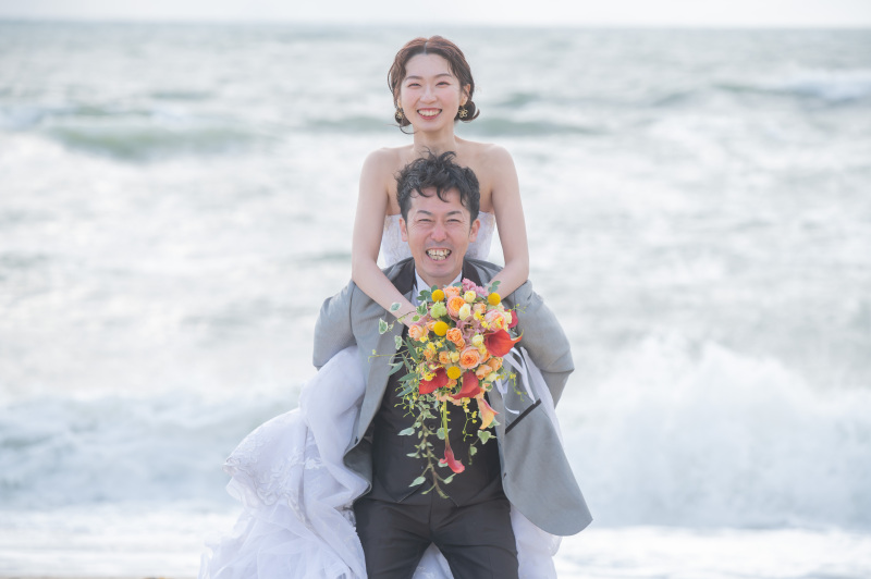 風が強いため波もあったのですが