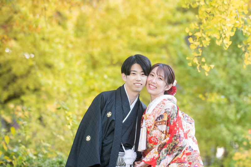 和装２点の大阪城プランをご利用いただきました