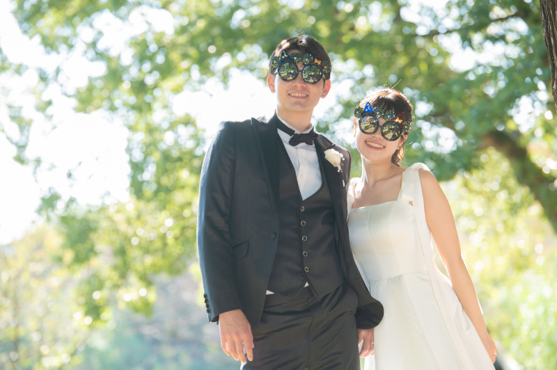 サングラスご持参いただきましたので