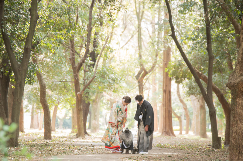 引き絵での自然な一枚