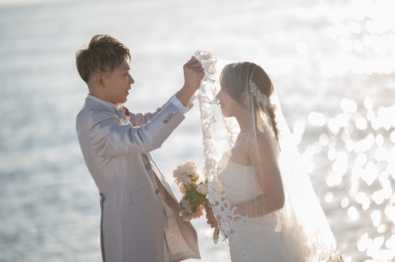 ベールは2種類ご用意しております