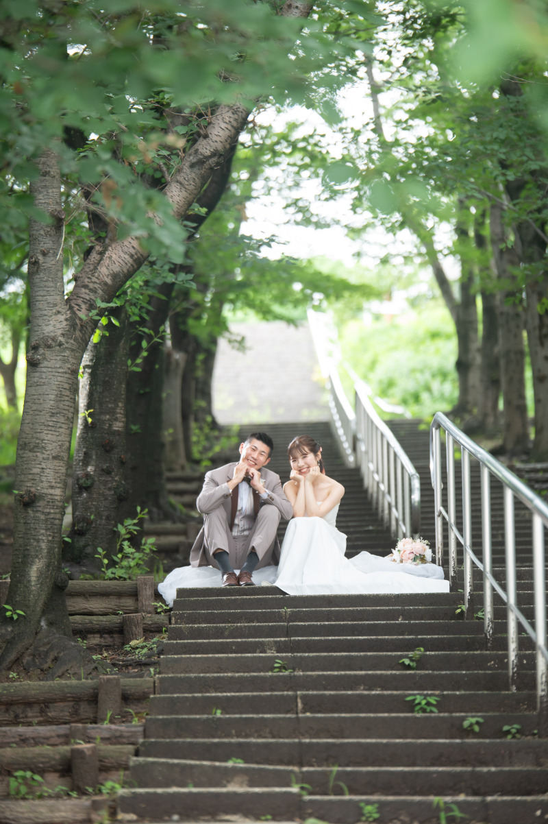 木漏れ日での撮影がしたかった・・・