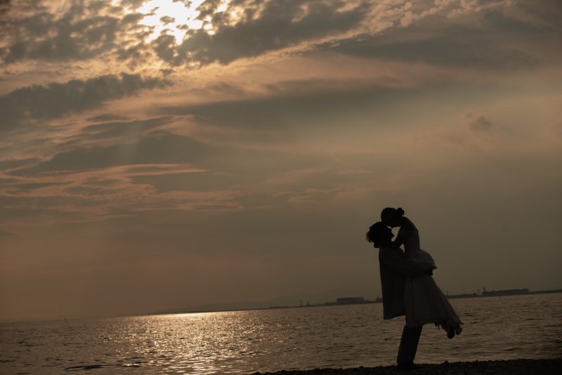 夕日の時間まで撮影