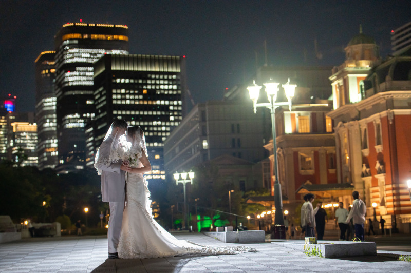 公会堂での撮影は40分程度行います