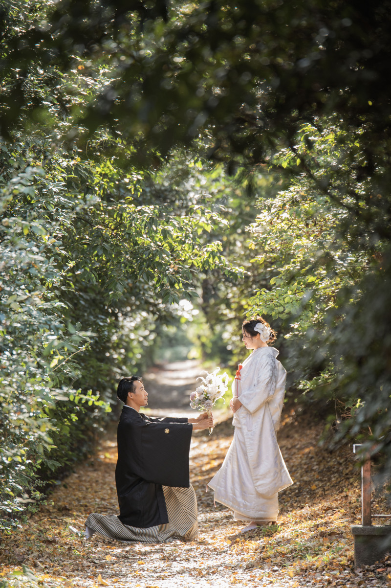 今回もモミジのエリアを上がった緑のトンネル