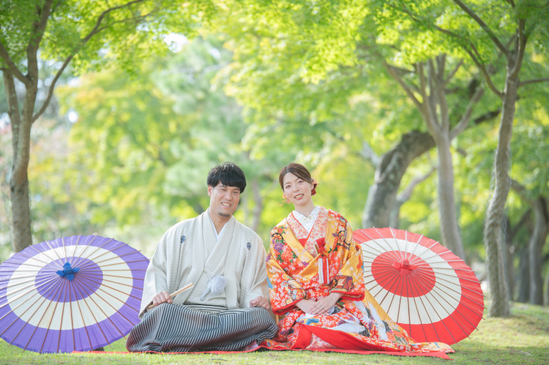 和室じゃなくても正座のポーズは撮影できます