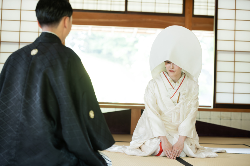 嫁入りシーン的なイメージにて撮影いたしました
