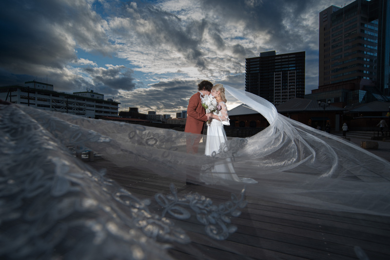 神戸には日没40分から1時間前くらいに到着