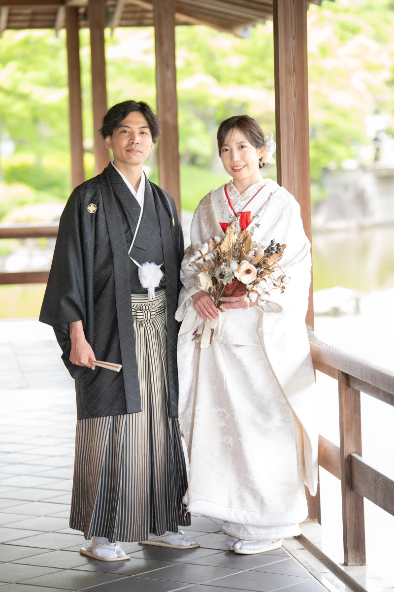 大仙公園は室外も屋根のある撮影スポットが多いです