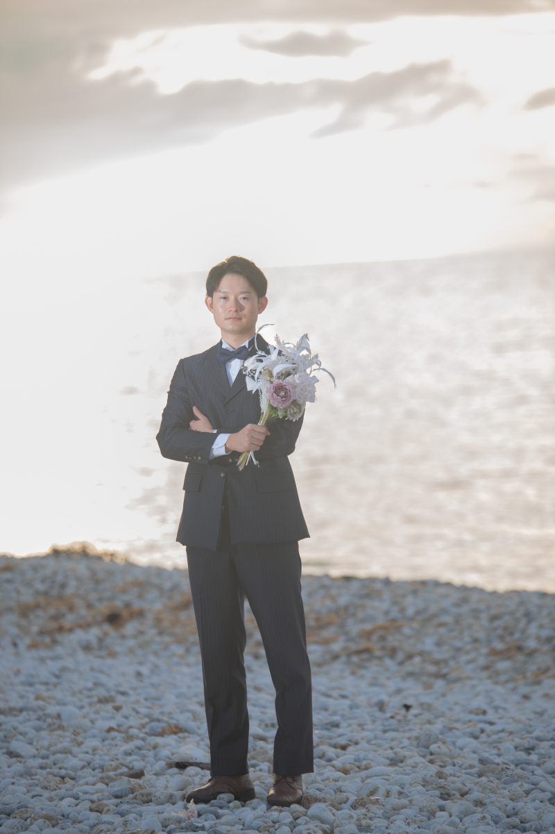 当然新郎様もソロショット撮影しますよ