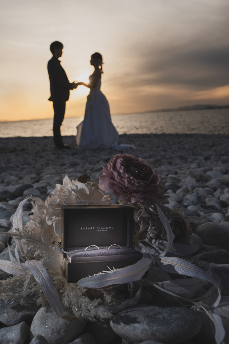 指輪ケースはご持参いただいての撮影も色々