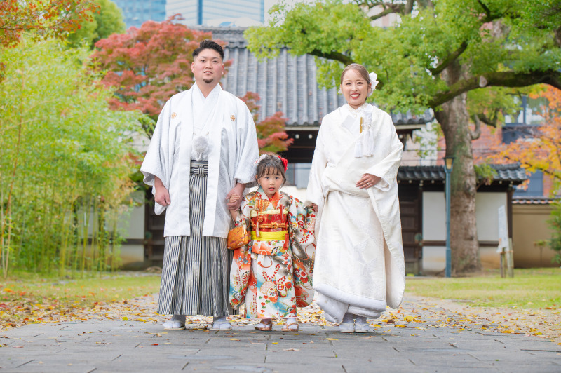 季節限定で行っております七五三セットのプラン