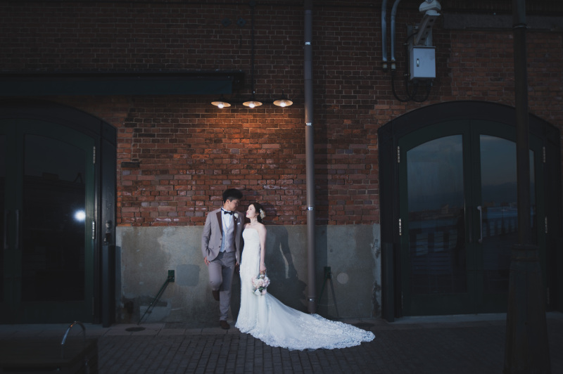 神戸ではちょっと映画のような撮影を