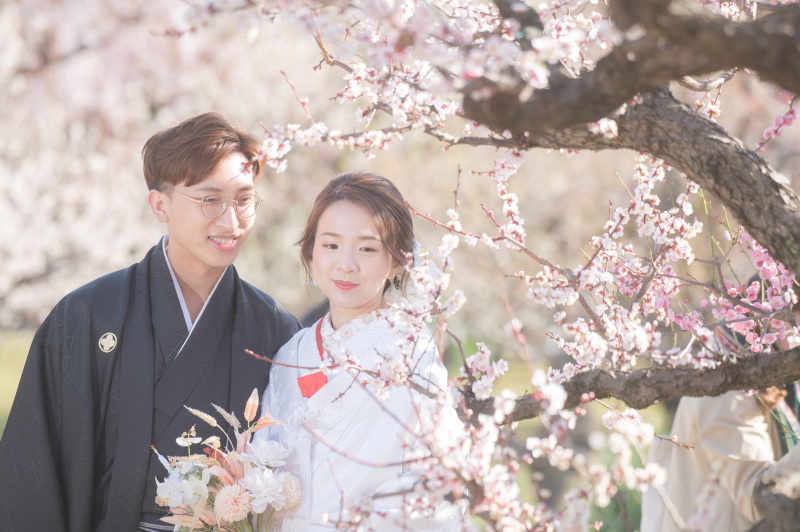 梅林エリアへ移動して撮影をいたしました