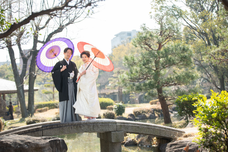 小川石橋エリアでの撮影