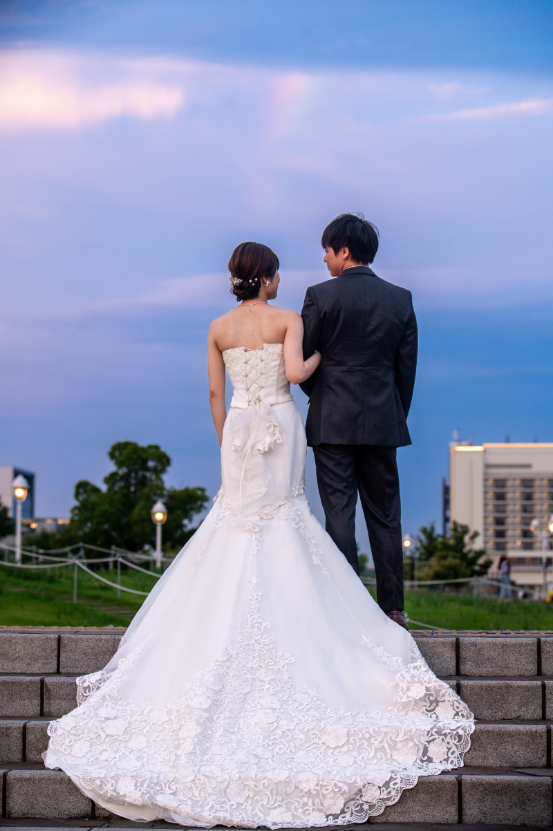 ポートタワー側に到着したら夜景撮影スポットに