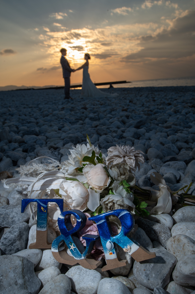 ご持参いただいたイニシャルでの撮影