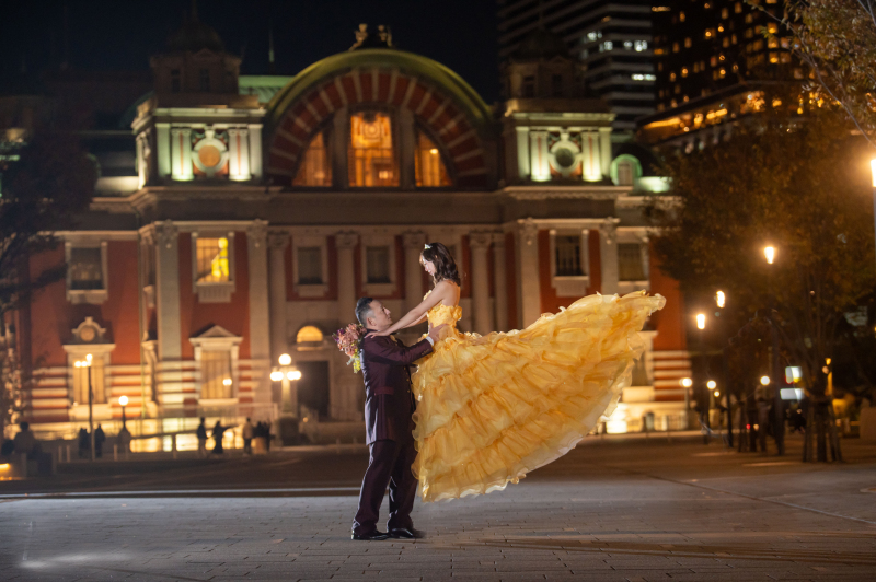 ティアラもつけていただきナイト撮影はプリンセス系