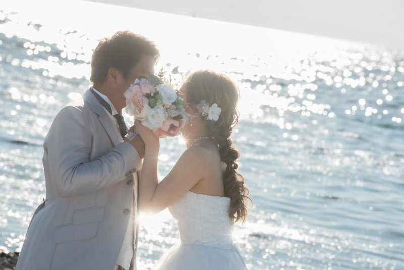 ブーケや髪飾りなどもこちらでご用意しております