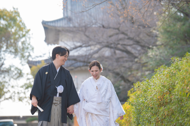 ナチュラルな歩いているシーンも撮影しました