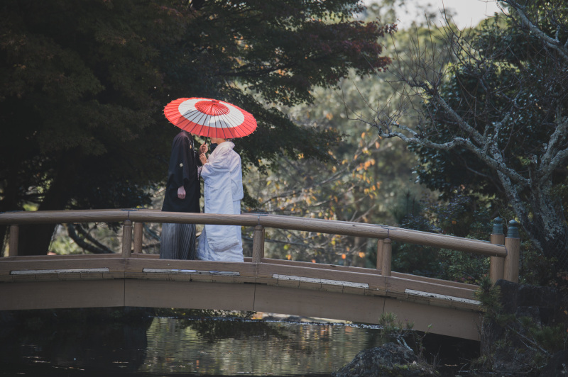 奈良公園の太鼓橋は大仏殿から近い場所にあります
