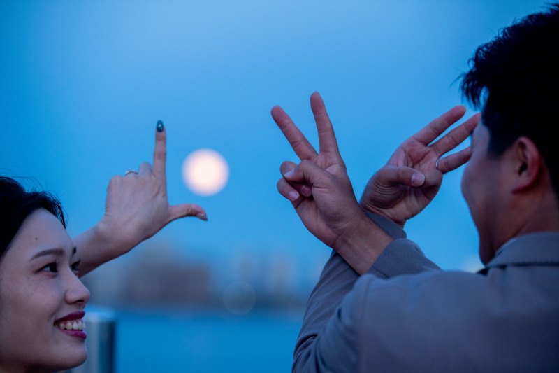 お月様がまんまるでしたので。。。