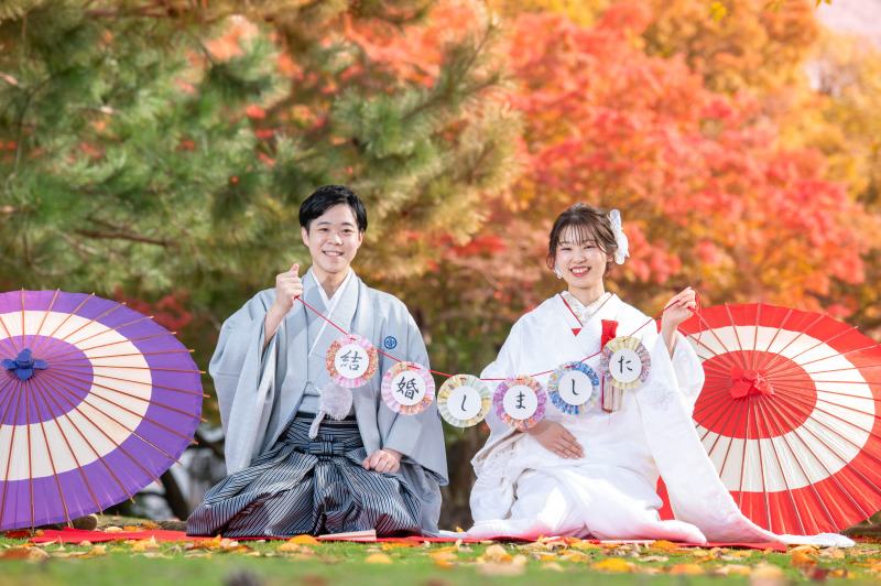 例年よりも紅葉が遅い奈良公園でしたが