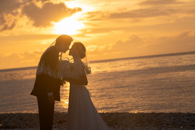 なんだかんだ最後の最後はいつもと変わらない夕日