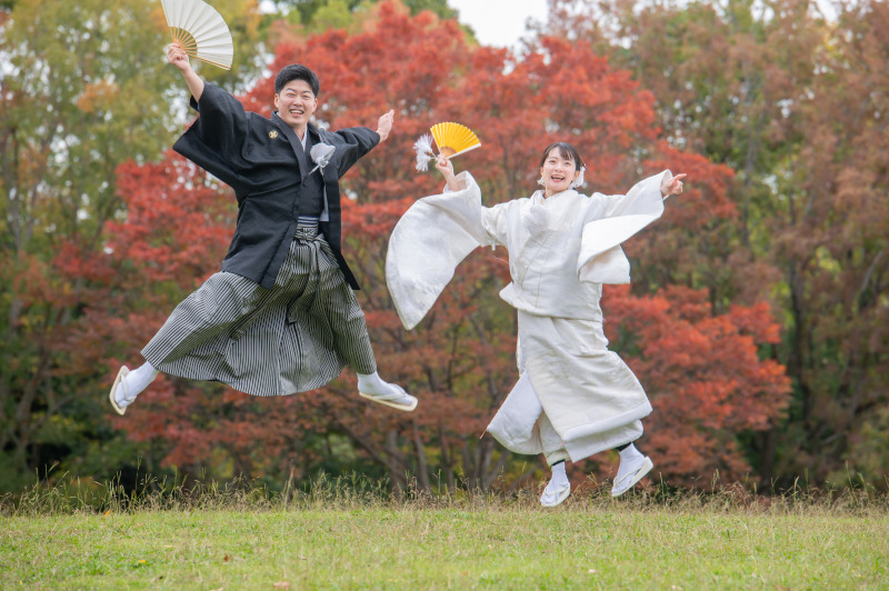 帰りがけにジャンプして撮影を終了しました