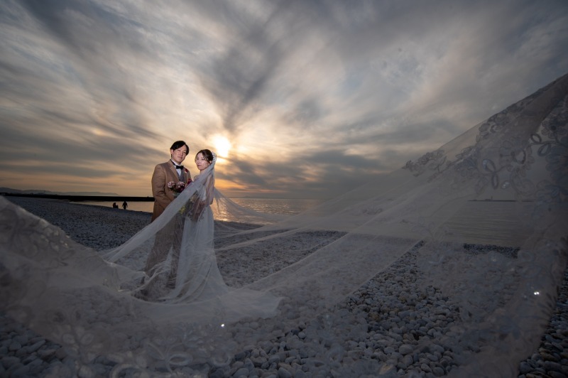 ４mのロングベールもご用意無料でご利用OK