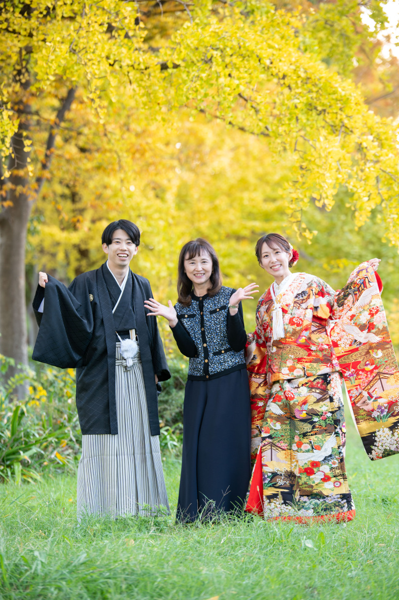 お母様も合流しての撮影となりました