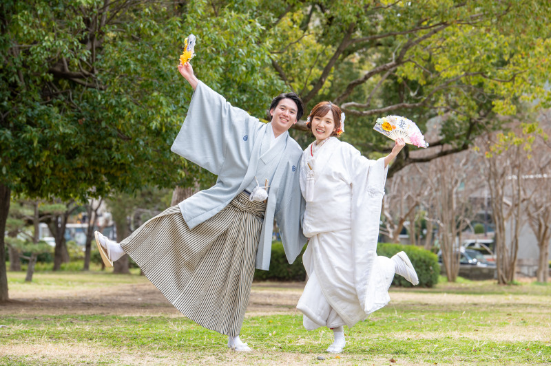 自然豊かな大阪城、この季節でも緑のエリアも