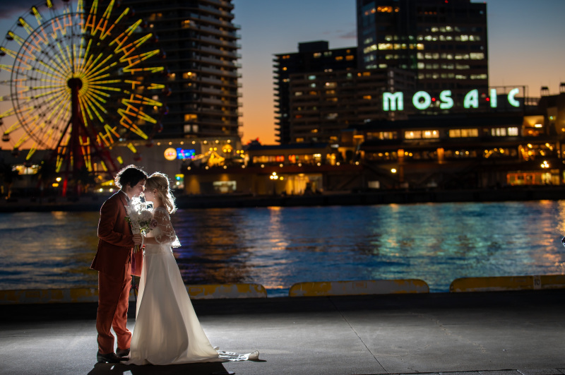 場所を変えて夜景撮影