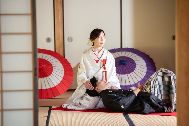 まずは大仙公園での撮影和室からの撮影スタート