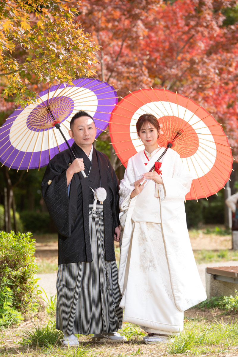 和装1点目は白無垢をお楽しみいただきました