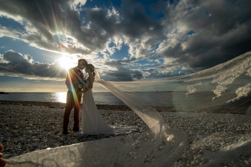 少し雲のあるのがまたいい感じな空ですね