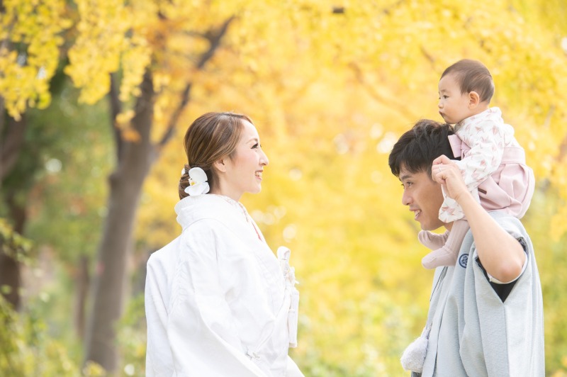 ご家族みんなで前撮り